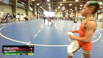 76 lbs Rd# 4- 2:00pm Friday Final Pool - Max Lindquist, Gotcha vs Callan Caldwell, Oklahoma Elite