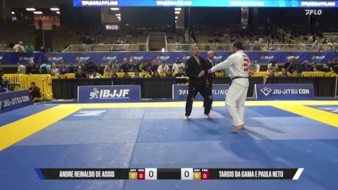 Tarsis Da Gama E Paula Neto vs Andre Reinaldo De Assis 2026 Pan Jiu Jitsu IBJJF Championship