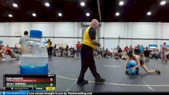 108 lbs Quarterfinals (8 Team) - Sam Aponte, Palmetto State Academy Blue vs Ricky Springs, Palmetto State Academy Gold