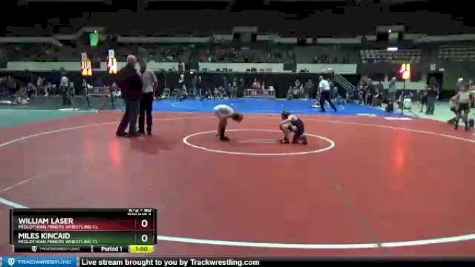 135 lbs Round 1 - Tyler Traves, Legacy Dragons Wrestling vs Ayden ...