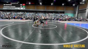 96 lbs Consi Of 8 #2 - Jre Whitford, TEAM PRIDE ACADEMY vs Francisco Magaña, Vasky Bros