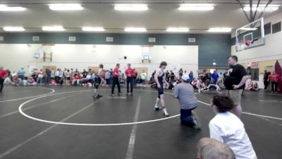 150 lbs 1st Place Match - Gus Zerga, Challis Blackheart Wrestling Club vs Alex Gutierrez, Sublime Wrestling Academy