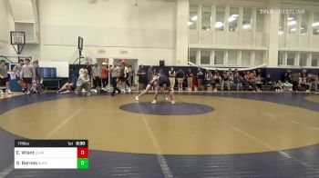 174 lbs Round Of 16 - Ethan Wiant, Clarion vs Samuel Barnes, Bucknell - Unattached