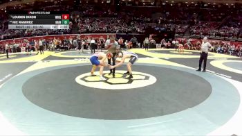 D2-150 lbs Champ. Round 1 - Louden Dixon, West Holmes vs Nic Ramirez, Granville