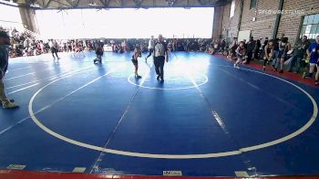 80 lbs Quarterfinal - Haze Ross, Brushy Wrestling Club vs Wade McRoberts, B.A.W.C