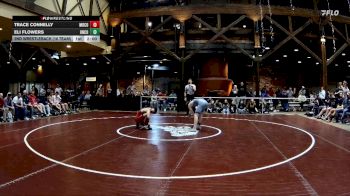 120 lbs 2nd Wrestleback (16 Team) - Eli Flowers, Union County vs Trace Connelly, Morgan County