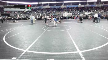 92 lbs Quarterfinal - Julian Bailey, SlyFox Wr Ac vs Cayden Carannante, Steel Valley Renegades WC