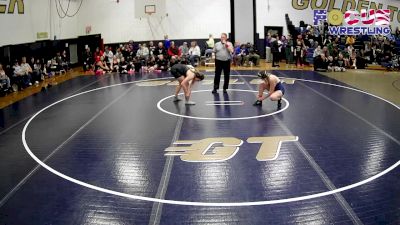 142 lbs Champ. Round 1 - Dallas Schwarz, Kiski Area Hs vs Brynn Bosack, Pine-Richland Hs