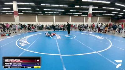 200 lbs Round 3 - Eleanor Jukes, Prosper Talons Wrestling vs Audree Willess, Rockwall Training Center