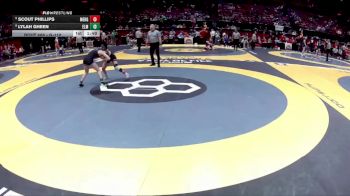 G-110 lbs Champ. Round 1 - Lylah Gheen, G-Elmwood vs Scout Phillips, G-Mechanicsburg