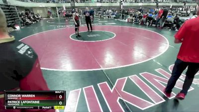 139 lbs Round 1 (4 Team) - Patrick Lafontaine, Menomonie vs Connor Warren, Shakopee