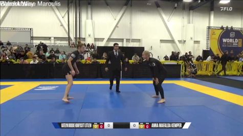 Anna Mafalda Kemper vs Katelyn Brooke Honeycutt Littlew 2024 World IBJJF Jiu-Jitsu No-Gi Championship