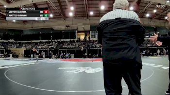 150-4A/3A Quarterfinal - Victor Guerra, Frederick vs Matteo Brown, Arundel