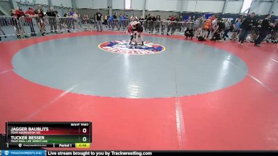 75 lbs Champ. Round 1 - Jagger Baublits, Team Aggression WC vs Tucker Besser, Team Real Life Wrestling