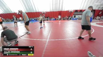 120 lbs Semis & Wb (16 Team) - Cullen Jorgensen, Aquinas vs Grady Jennissen, Cambridge-Isanti Blue