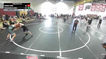 144 lbs Cons. Semi - Jaiden Chen, War Room vs Theodore Clavel, Grand Terrace Titans