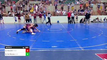 150 lbs Rr Rnd 3 - Quentin Hausler, Heard County USA Takedown vs Bryan De Morais, Georgia