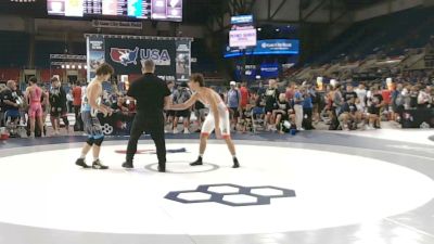 157 lbs Cons. Rd Of 64 - Nicholas Raptis, New York vs Luke Zadra, Ohio
