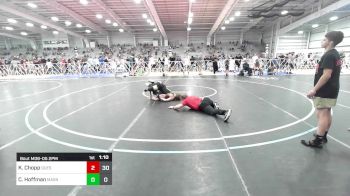 145 lbs Rr Rnd 2 - Kase Chopp, Quest School Of Wrestling Gold vs Caleb Hoffman, Mat Assassins