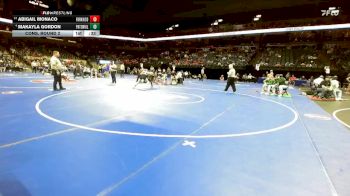 120 Class 2 lbs Cons. Round 2 - Abigail Monaco, Park Hill South vs Makayla Gordon, Pattonville