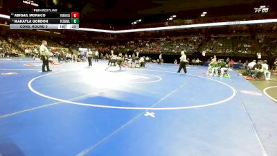 120 Class 2 lbs Cons. Round 2 - Abigail Monaco, Park Hill South vs Makayla Gordon, Pattonville