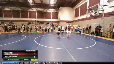 75 lbs Cons. Round 2 - Van Bird, Mountain Ridge Youth vs Jack Traister, Wasatch