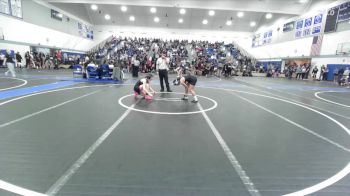 110 lbs Champ. Round 2 - Alyssa Kim, Woodbridge vs Stella Garcia, Warren