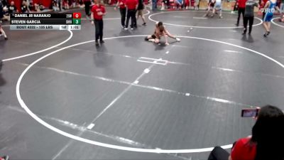 105 lbs Cons. Quarters - Daniel Jr Naranjo, 208 Spartan WC vs Steven Garcia, Shootbox Rigby