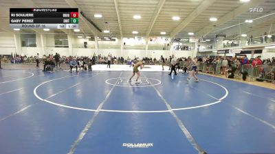 112 lbs Round Of 16 - Rj Souliere, Doughboys WC vs Gaby Perez, Smitty's Wrestling Barn