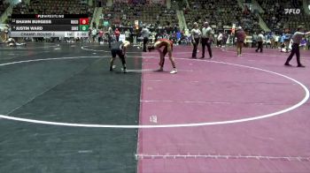 6A 120 lbs Champ. Round 2 - Justin Ward, Saraland vs Shawn Burgess, Russell County