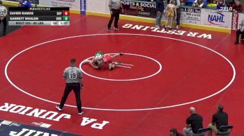 89 lbs Round Of 32 - Zavier Ramos, Shippensburg vs Garrett Whalen, Berks Catholic