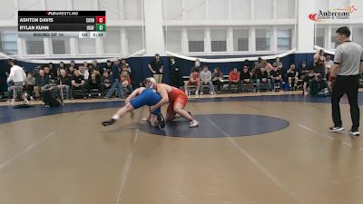 285 lbs Round Of 16 - Ashton Davis, Cornell vs Rylan Kuhn, Air Force