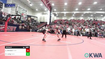 67 lbs Rr Rnd 2 - Coltin Brittain, Team Guthrie Wrestling vs Charlie Long, Pawhuska Elks Takedown