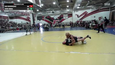 113 lbs Quarterfinal - Jude Meza, Unaffiliated vs Ian Rodriguez, ASG Wrestling