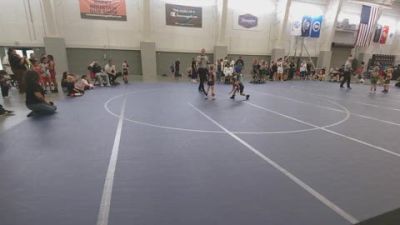 45 lbs Champ. Round 3 - Brynn Peterson, Athlos Wrestling vs Evangelina Garcia, Stallions Wrestling Club