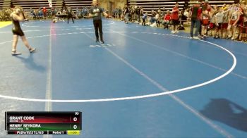 93 lbs Placement (4 Team) - Grant Cook, Rocori vs Henry Seykora, Owatonna