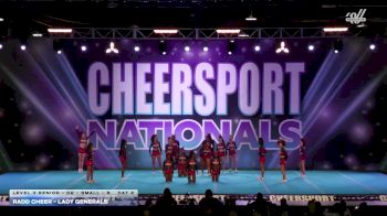 RADD Cheer - Lady Generals [2026 L3 Senior - D2 - Small - B Day 2] 2026 CHEERSPORT National All Star Cheerleading Championship