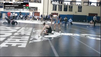 152 lbs Round Of 16 - Andrew McCarthy, New York Military Academy vs Colby Houle, Northfield Mt. Hermon