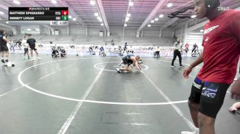 138 lbs Consi Of 4 - Matthew Spignardo, Prestige Worldwide vs Emmett Logan, Doughboy Black