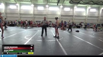 132 lbs Round 4 (8 Team) - Ryan Mann, NCWAY vs Jacob Meadows, Arsenal WC