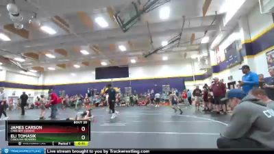 66 lbs Quarterfinal - James Carson, Cane Bay Cobras vs Eli Tomasik, Carolina Reapers