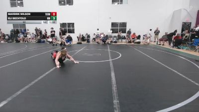 92 lbs Round 4 (6 Team) - Maverik Wilson, The Compound vs Eli Bechtold, Micky`s Maniacs