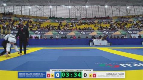 SAMUEL MAIA FRANCO vs ARTHUR WILLIAN SOUZA 2026 FPJJ Circuito Paulista GI Etapa 3