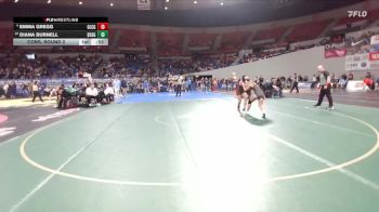 6A/5A Girls 120 Cons. Round 2 - Emma Gregg, Glencoe Girls vs Diana Burnell, South Salem Girls