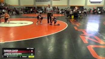 PW-14 lbs Semifinal - Everson Coates, West Branch Wrestling vs Jameson Martensen, Westside Wrestling Club