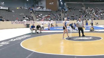 152 lbs Champ. Round 1 - Alaina May, Central vs Emma Hood, Highlands