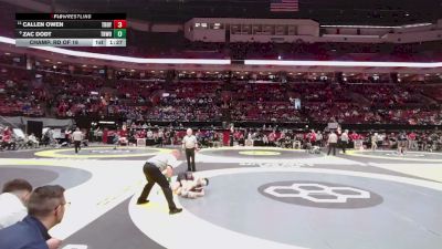 113 lbs Champ. Rd Of 16 - Callen Owen, Troy vs Zac Dodt, Thom. Worthington
