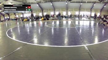 141 lbs Quarterfinal - Prestyn Parks, Ohio University vs Parker Sentipal, Edinboro-Unattched