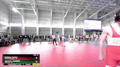 132 lbs Champ. Round 1 - Samual Hansen, Preston vs Rowan Smith, Mountain Ridge