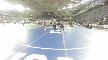 Girls 3A 105 lbs Champ. Round 2 - Jazmin Cuevas, Cheney (Girls) vs Johanna Gregg, Kelso (Girls)